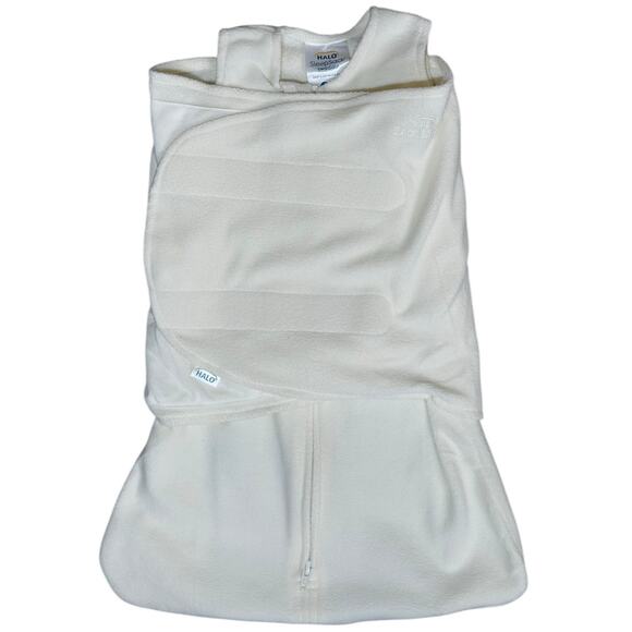 Halo SleepSack Swaddle Newborn Baby Infant 0-3 Months White Unisex Cozy Snuggle - Picture 1 of 6